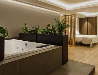 Signature room with jacuzzi